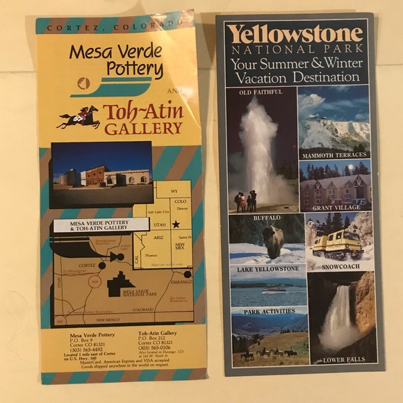 VINTAGE 1980s & 1990s U.S. Travel Brochures - Picture 3 of 11